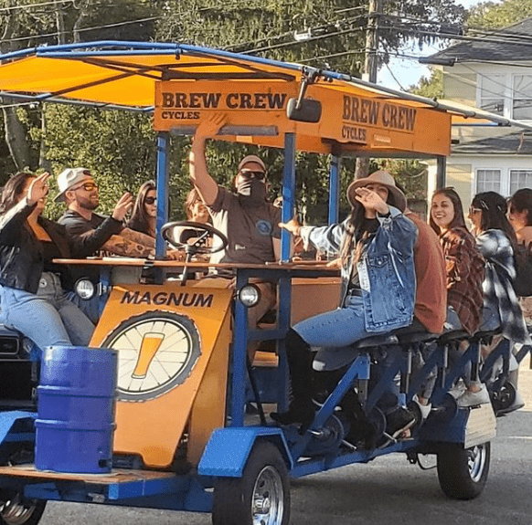 long island brewery bike tour
